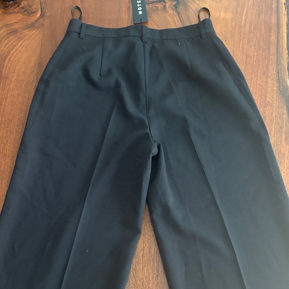 Motel Rocks Black Wide Leg Pants - Picture 3 of 4